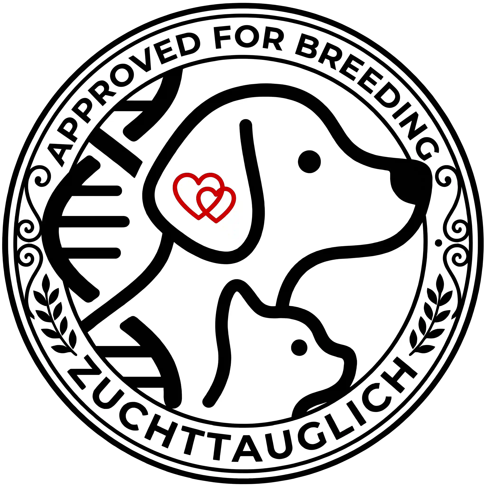 ZEUS-Siegel Zuchttauglich — Approved for Breeding